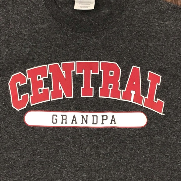 Central Washington Grandpa Large Grey Tee Shirt - Picture 2 of 5